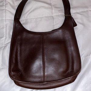 Coach Ergo bag 9033 Dark brown leather